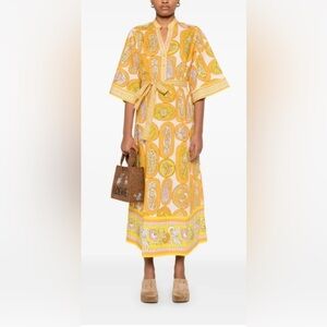 ALÉMAIS Diana midi dress sz 6